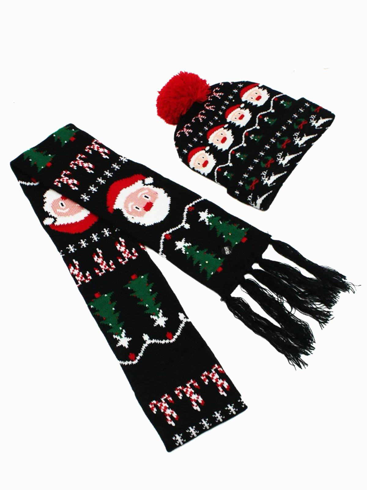 Christmas Knit Hat & Scarf Set , 3 of 5