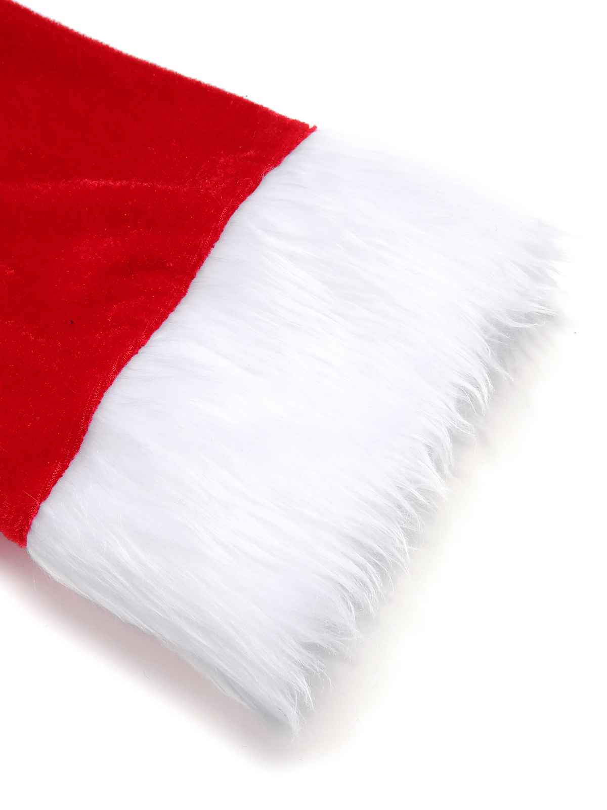 Christmas Hooded Santa Claus Raw Hem Belt Dress Red / M, 5 of 7