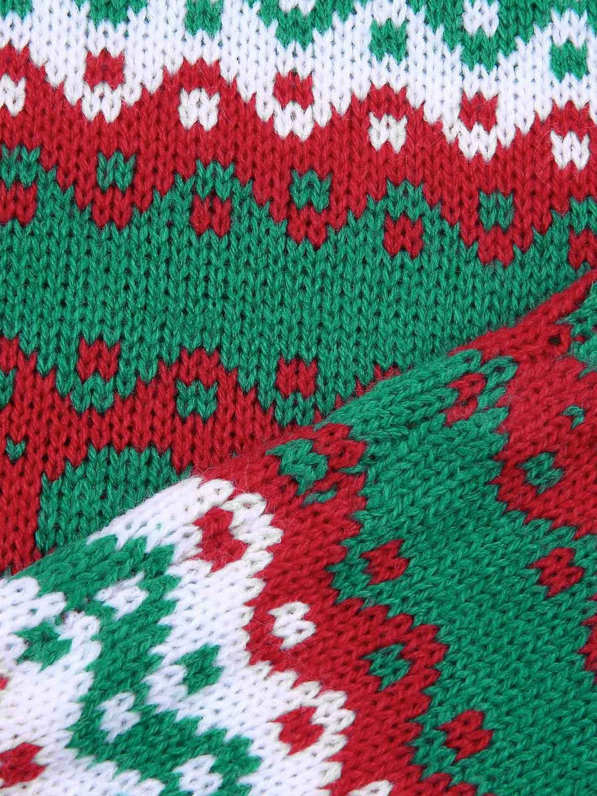 Happy Christmas Straps Knitted Jumpsuit, 8 of 8