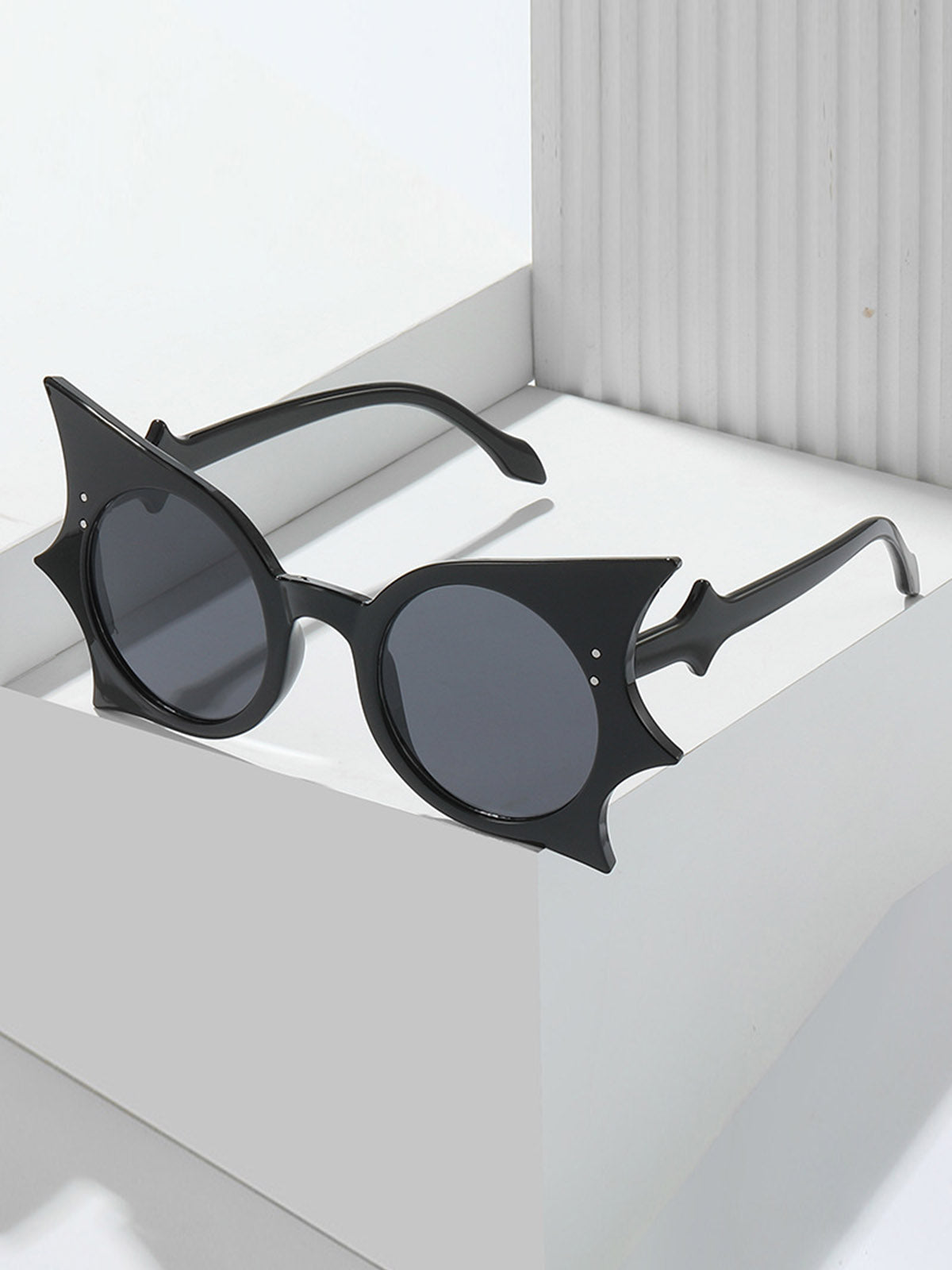 Halloween Bat Wing Gothic Sunglasses, 9 of 9
