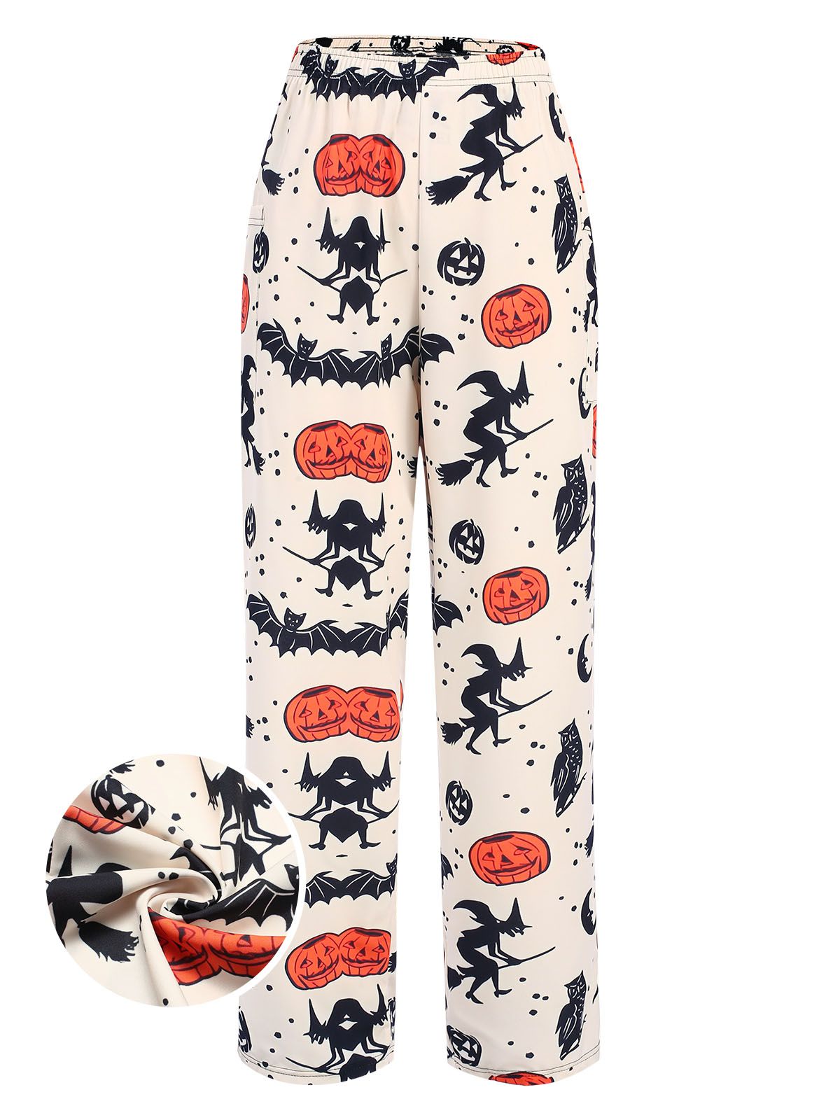 Halloween Pumpkin Pocket Pants, 1 of 6