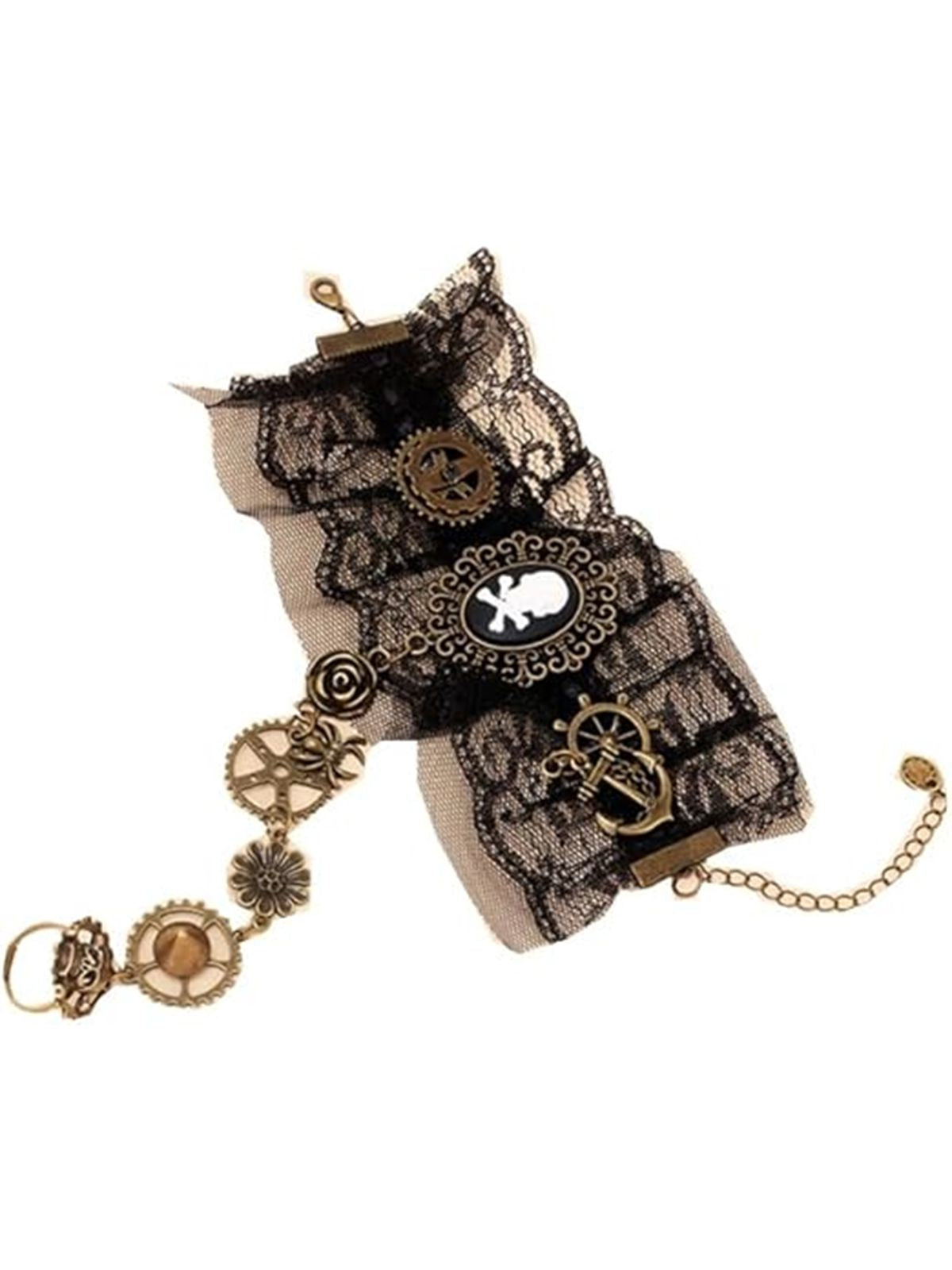 Retro Halloween Gear Steampunk Bracelet , 3 of 9