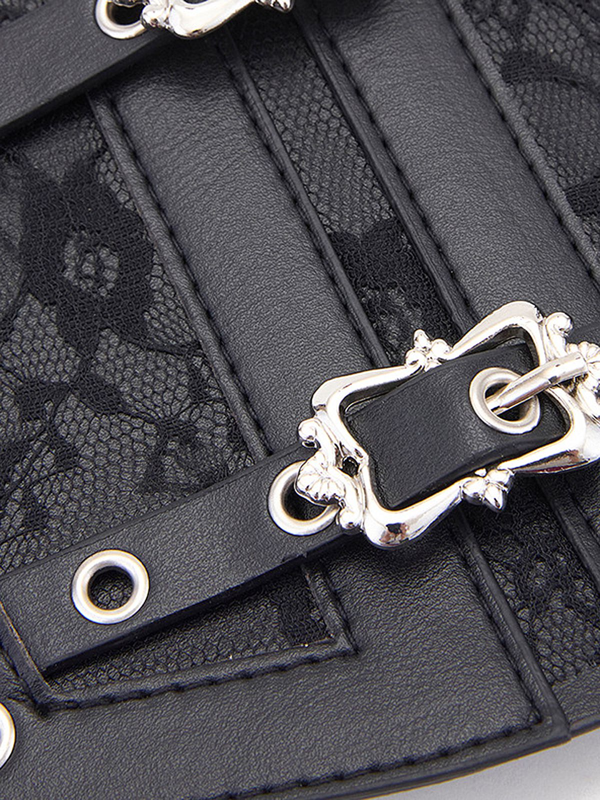 Vintage Black Lace Waistband Black, 4 of 5