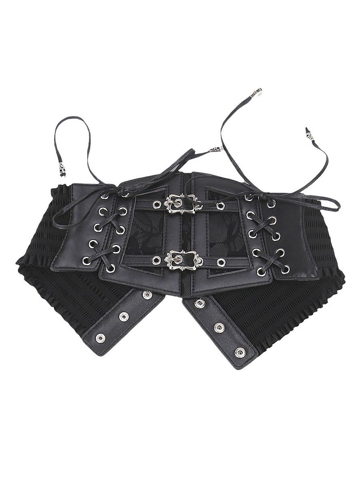 Vintage Black Lace Waistband Black, 5 of 5