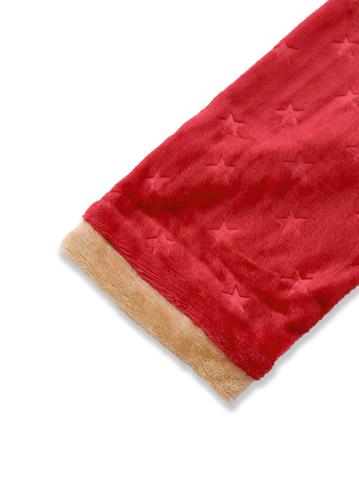 Christmas Gingerbread Hooded Flannel Robe, 5 of 7