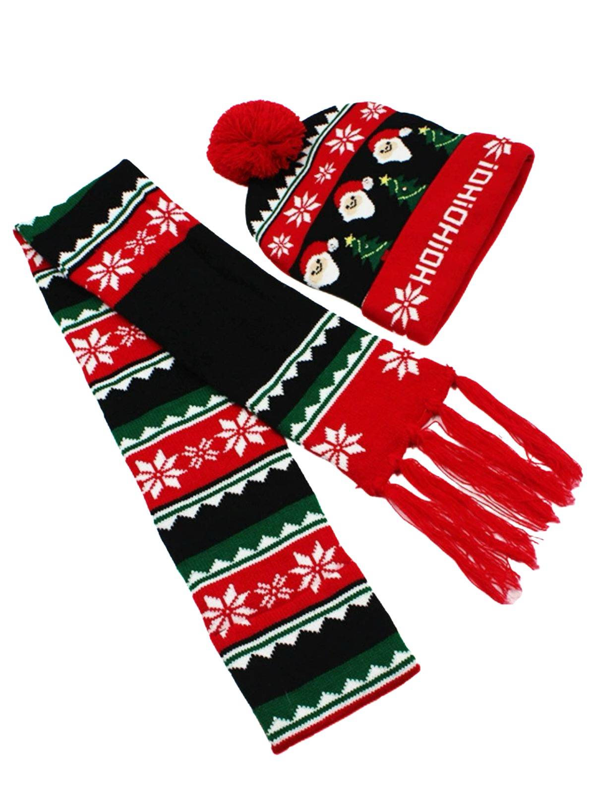 Christmas Knit Hat & Scarf Set , 1 of 5