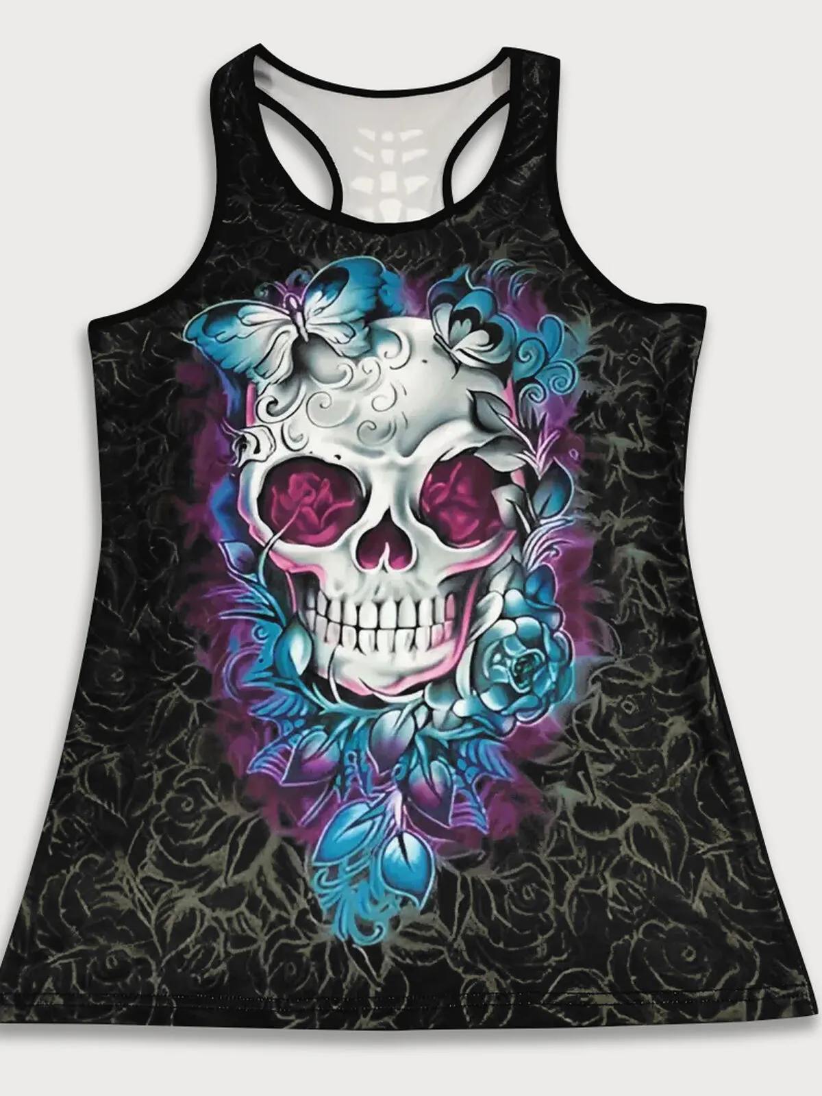 Skeleton Scoop Bodycon Dress, 3 of 5