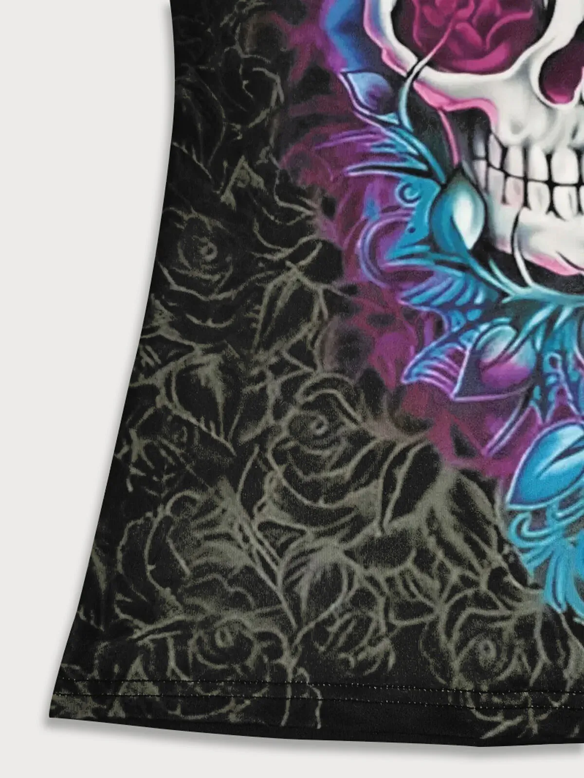 Skeleton Scoop Bodycon Dress, 5 of 5