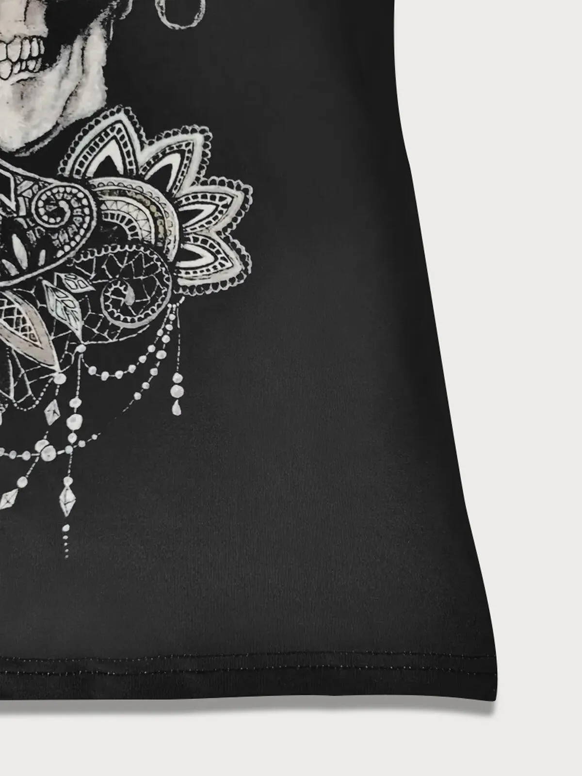 Skeleton Scoop Bodycon Dress, 4 of 5