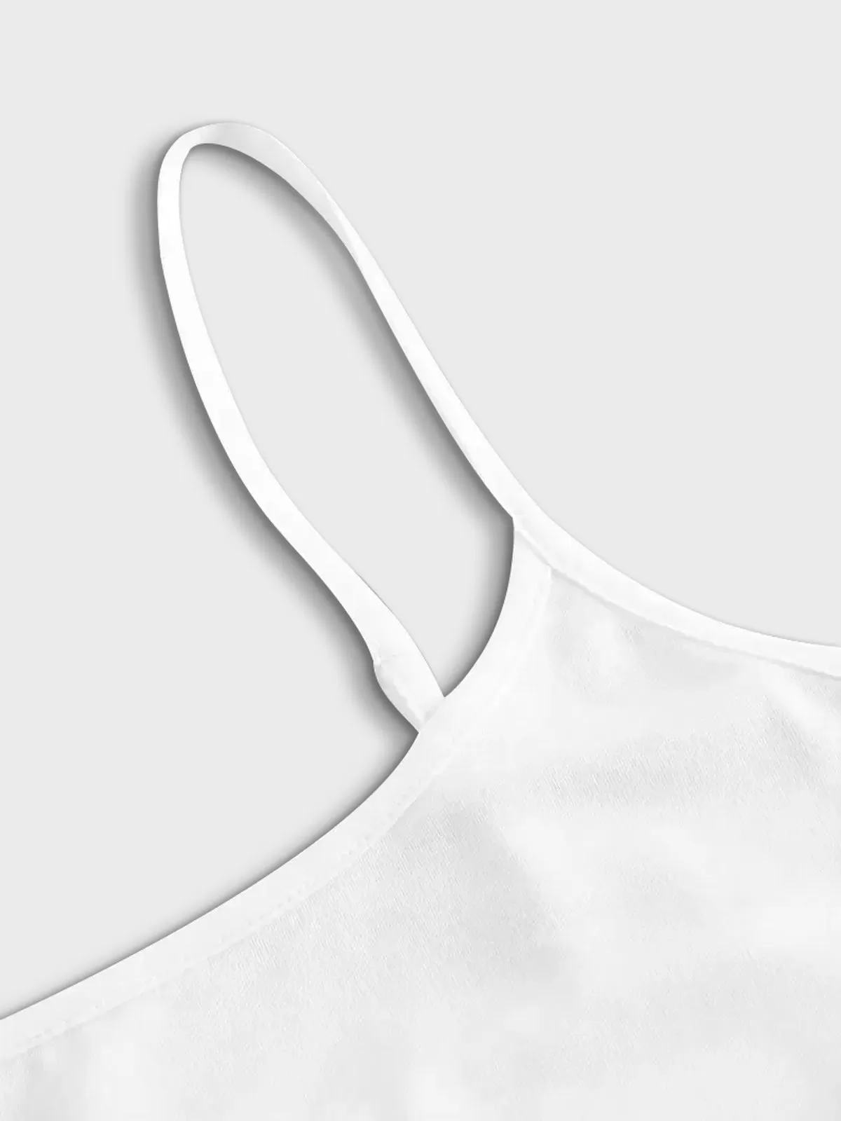 3-Pack Solid Spaghetti Strap Sexy Slim-Fit Cami, 6 of 6