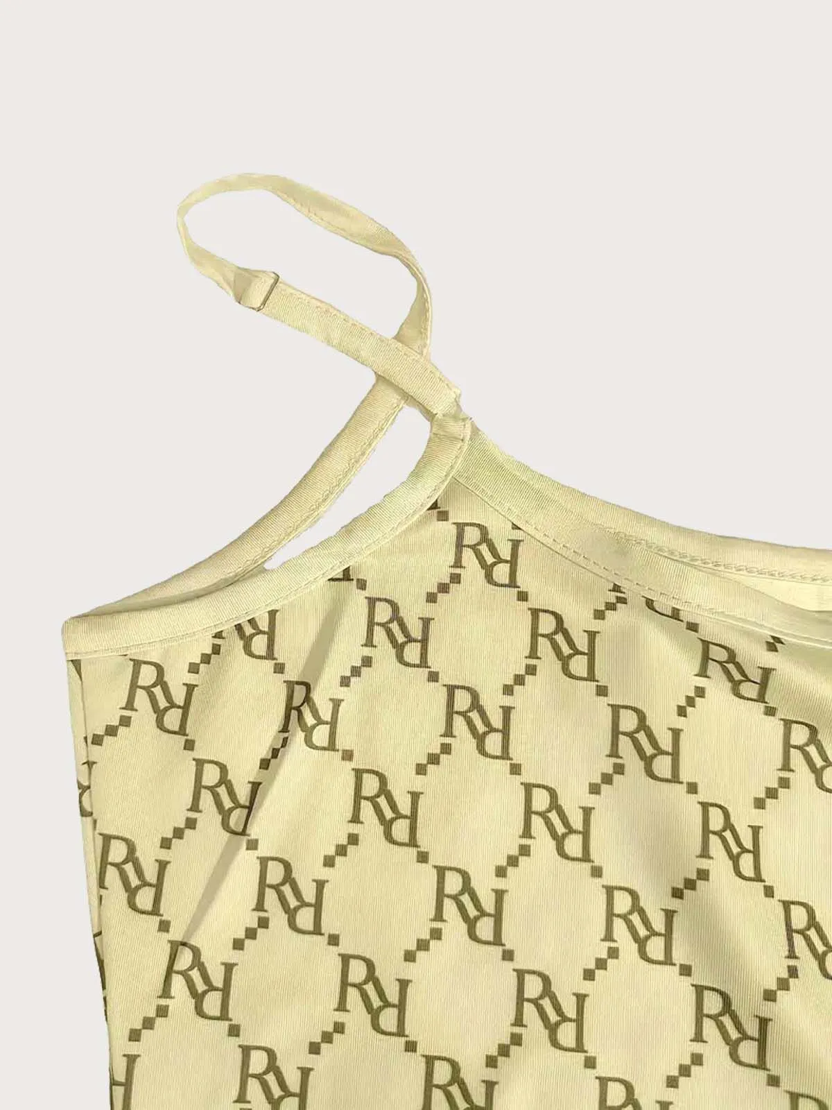 Bear Letter Crop Cami & Letter Shorts, 3 of 4