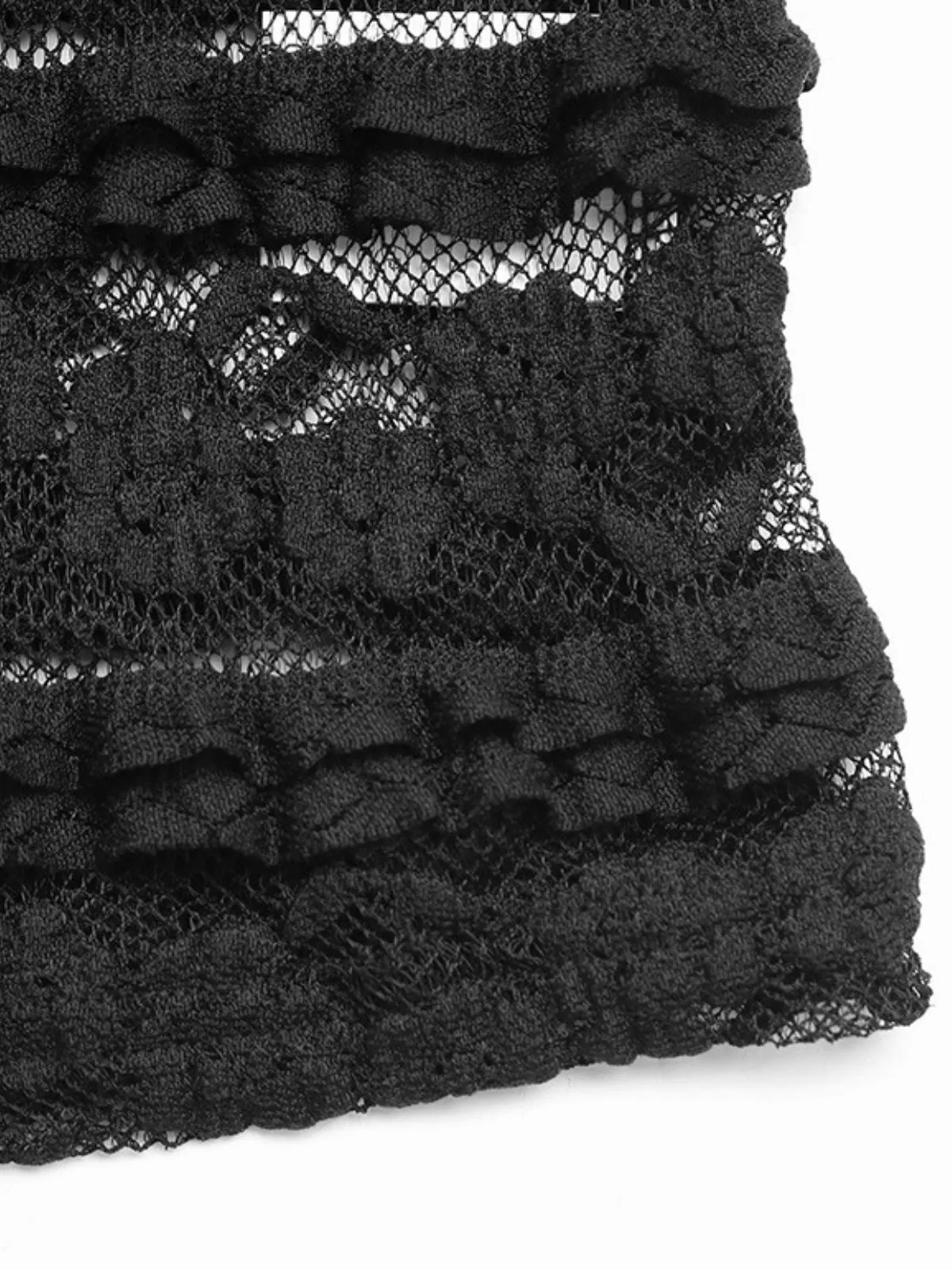 Solid Lace-up Spaghetti Strap Cami, 9 of 10