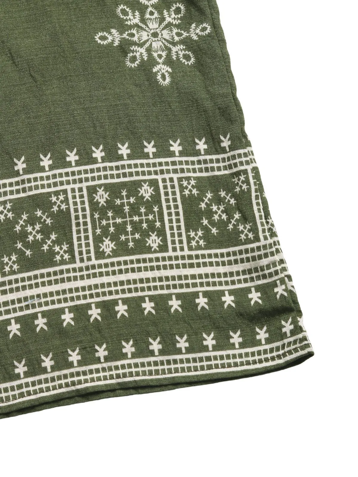 Vacation Geometric Lace-up Strapless High Rise Jumpsuits, 8 of 11