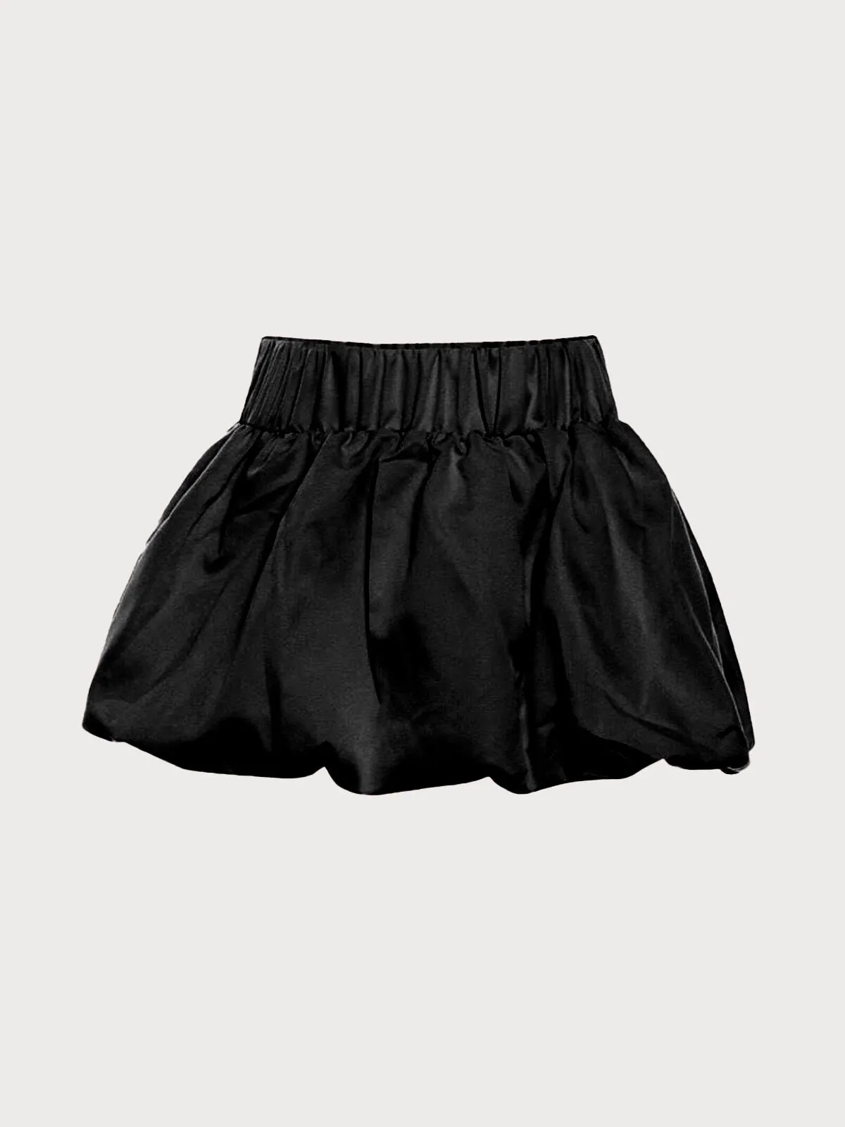 Y2k Bubble Mini Ruffle Hem Pleated High Waist Puffy Balloon Skirt, 2 of 2