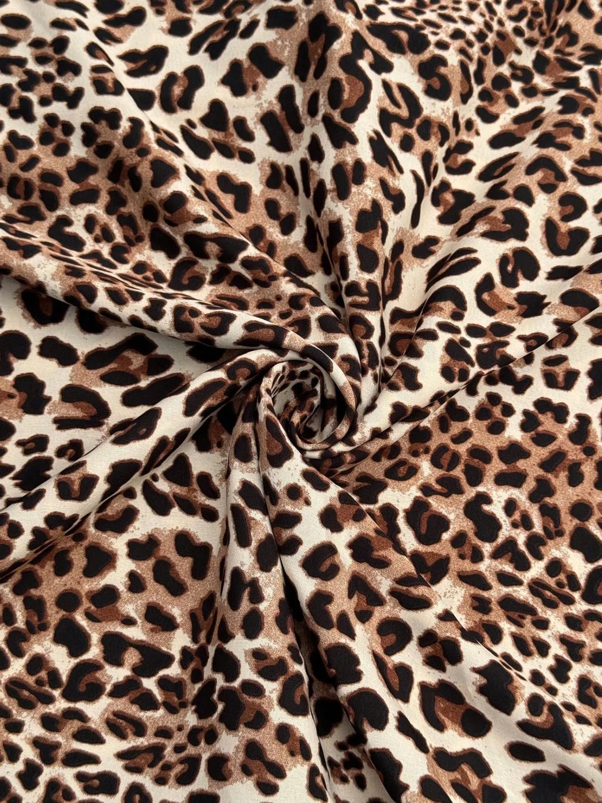 Plus Size Leopard Batwing Sleeve T-shirt & Vintage Pants, 5 of 5