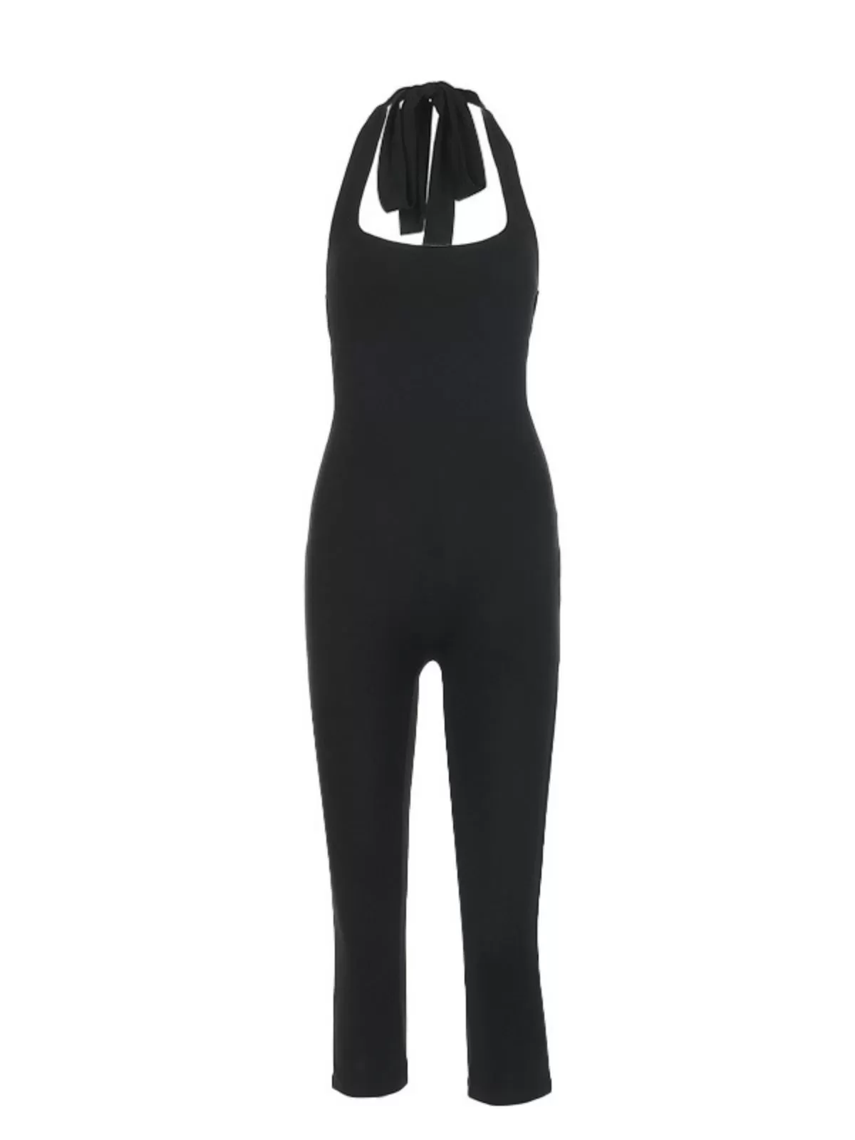 Solid Color Chic Casual Comfy Skinny Daily Wear Jumpsuit, 7 of 10