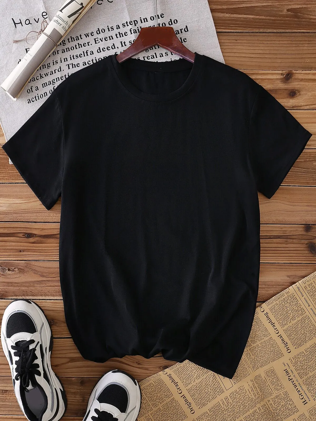 Halloween Ghost Pattern Round Neck T-shirt, 3 of 7