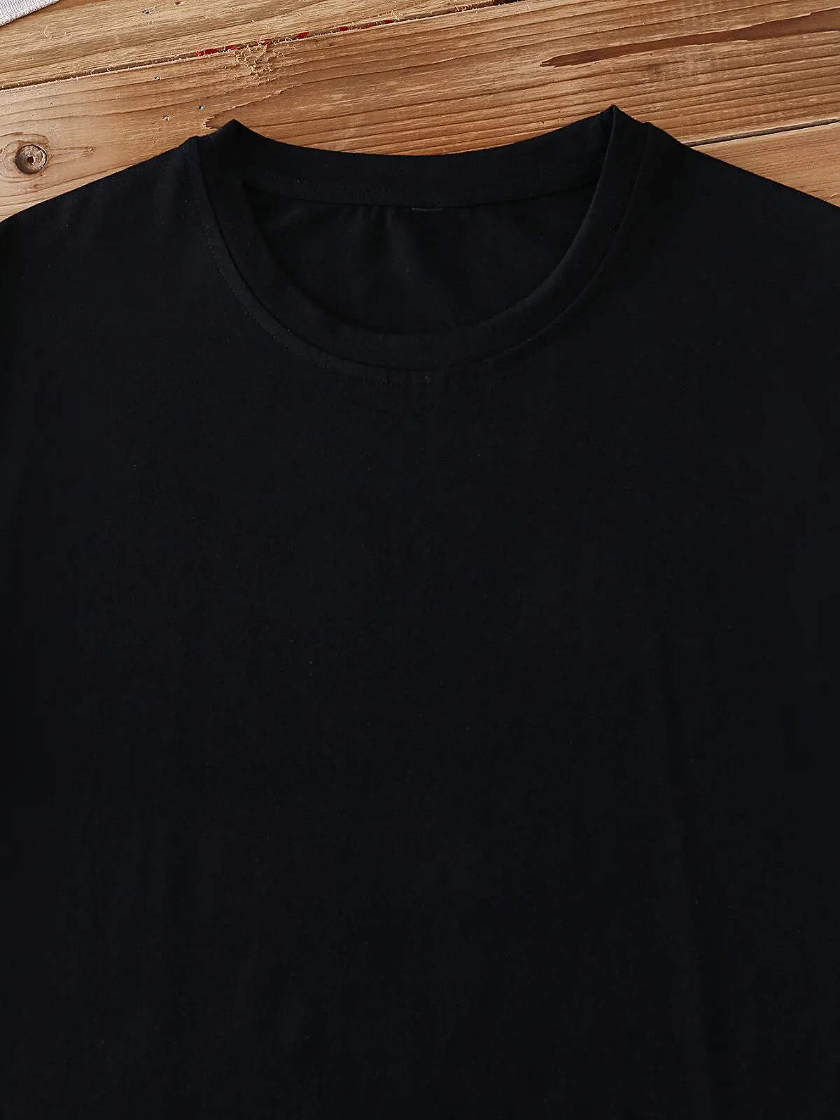 Halloween Ghost Pattern Round Neck T-shirt, 4 of 7