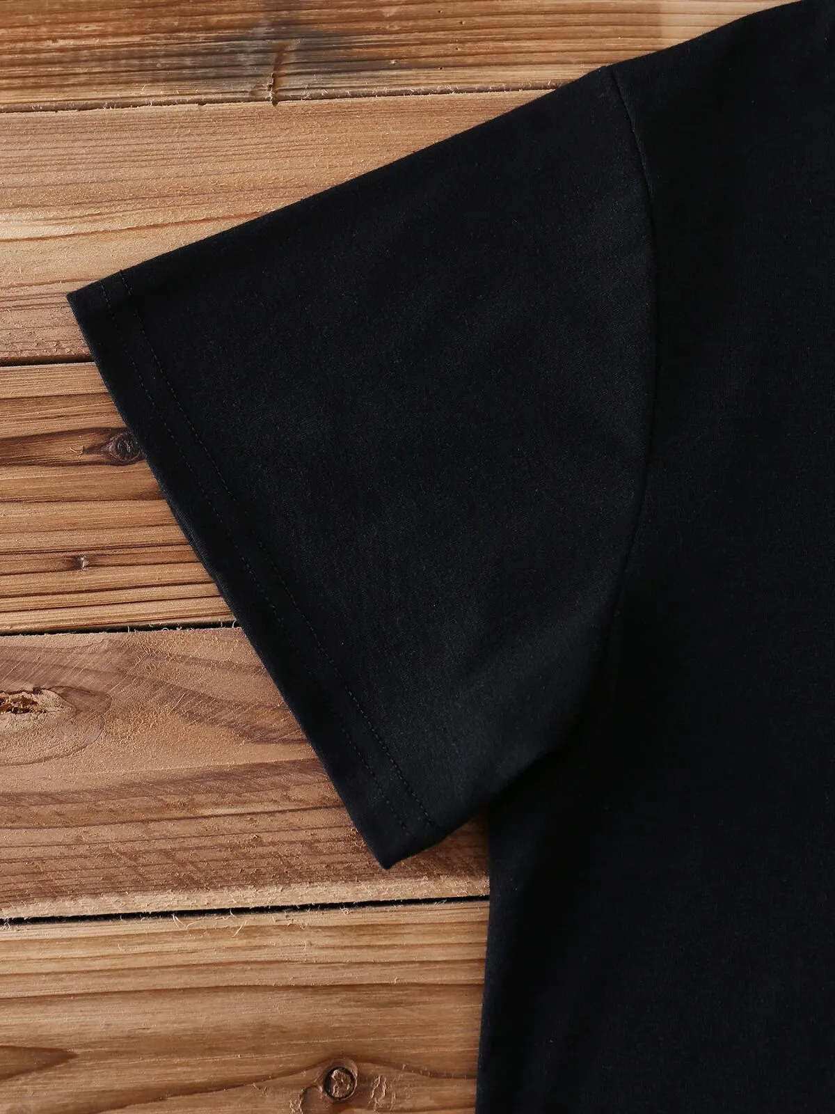 Halloween Ghost Pattern Round Neck T-shirt, 7 of 7