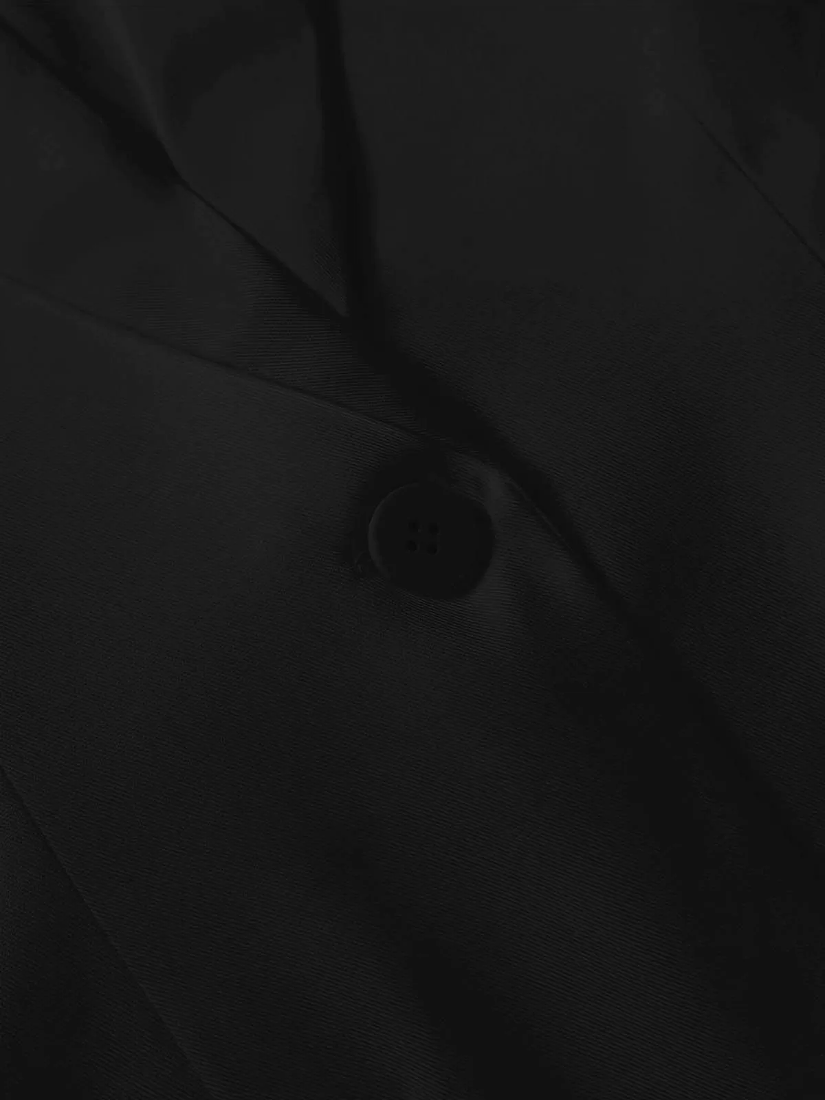 Solid V-neck Outwear Button Lapel Collar Blazer, Elegant Longsleeves Suit Outerwear for Work Office Business, 5 of 6