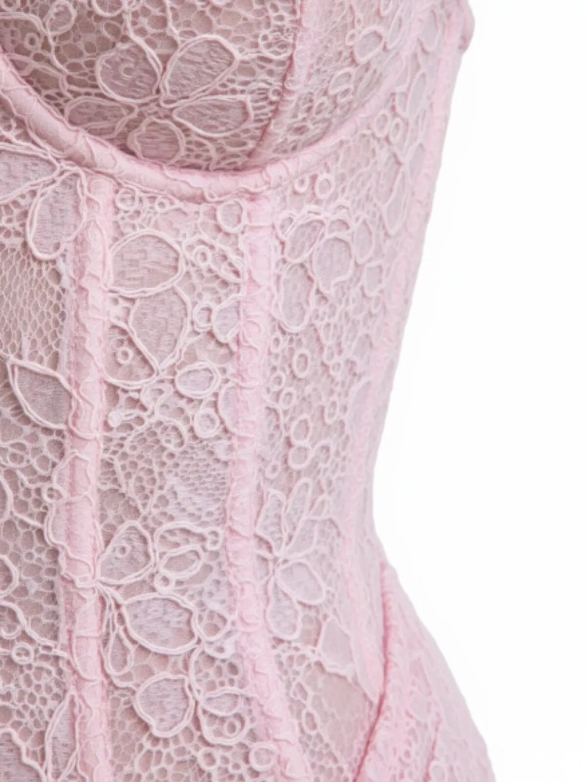 Jacquard Print Tie Front Solid Color Party Club Night Out Backless Dress, 4 of 4