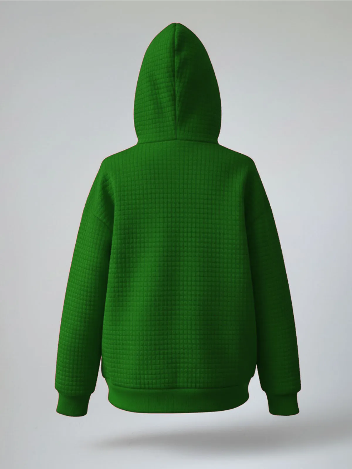 Christmas Cat Print Round Neck Drop Shoulder Oversize Casual Sweatshirt Hooded Jacket, 2 of 3