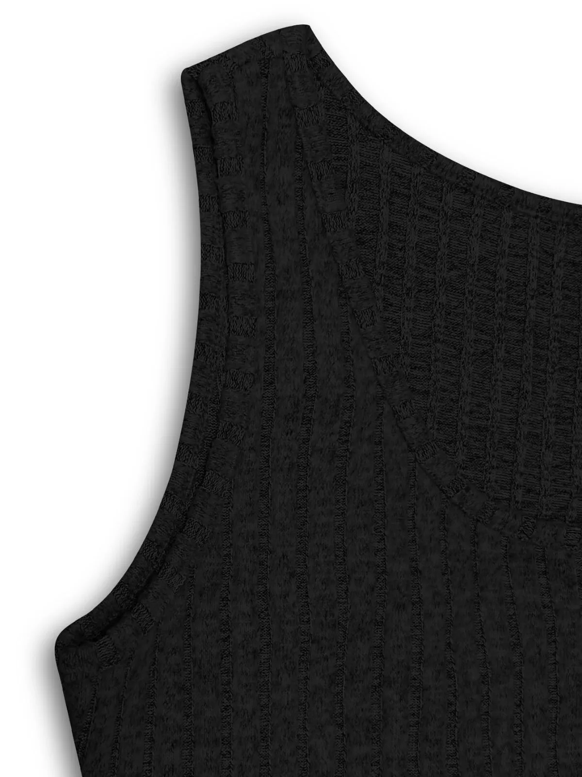 Solid Comfortable Fabric Cardigan & Suspender Button Dress, 5 of 5