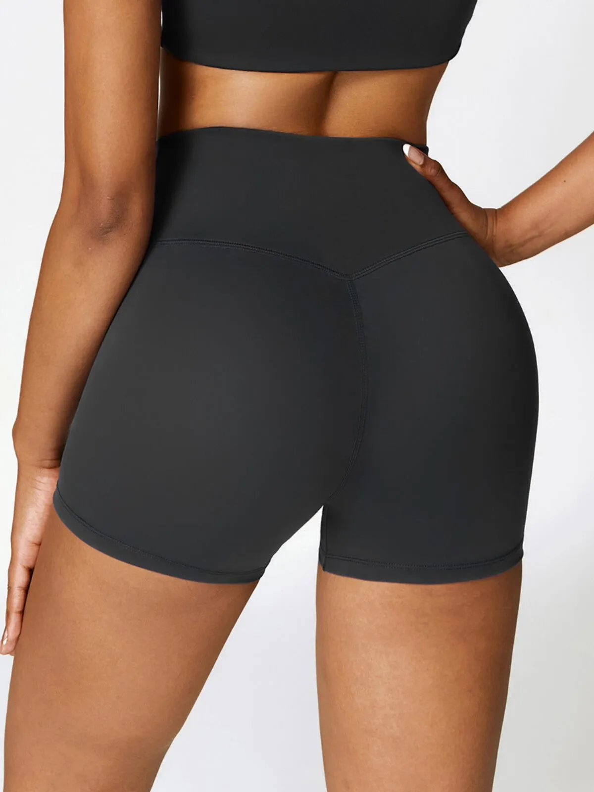 Solid Seamless Yoga High Waist Workout  Leggings, 1 of 5