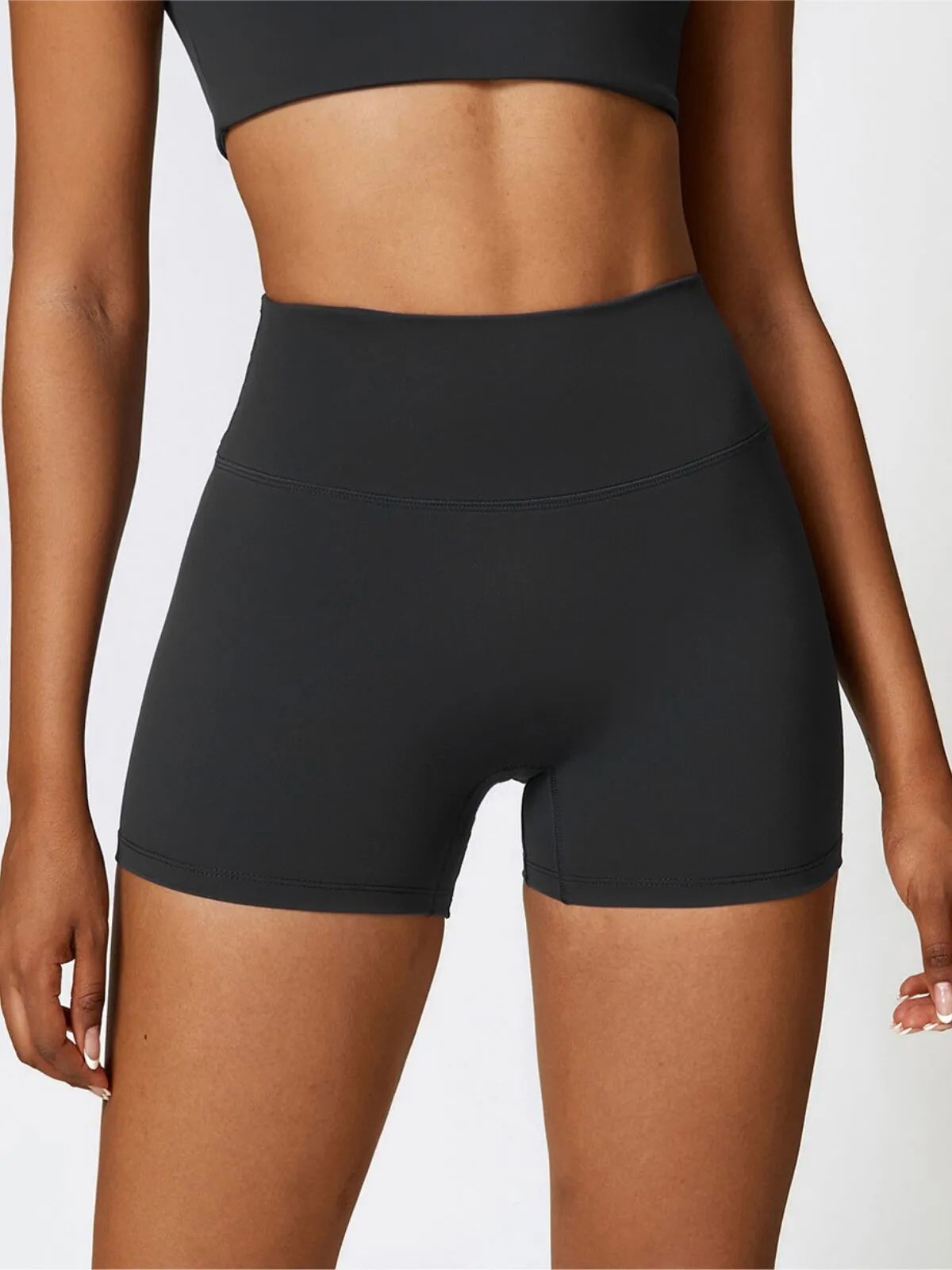 Solid Seamless Yoga High Waist Workout  Leggings, 2 of 5