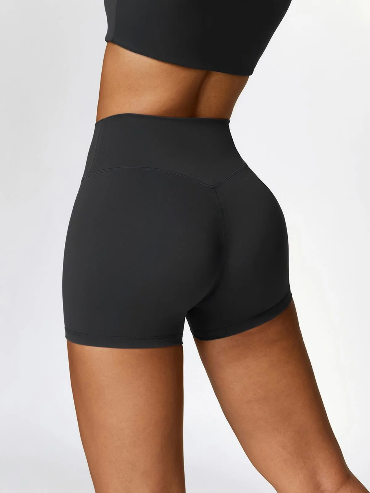 Solid Seamless Yoga High Waist Workout  Leggings, 3 of 5