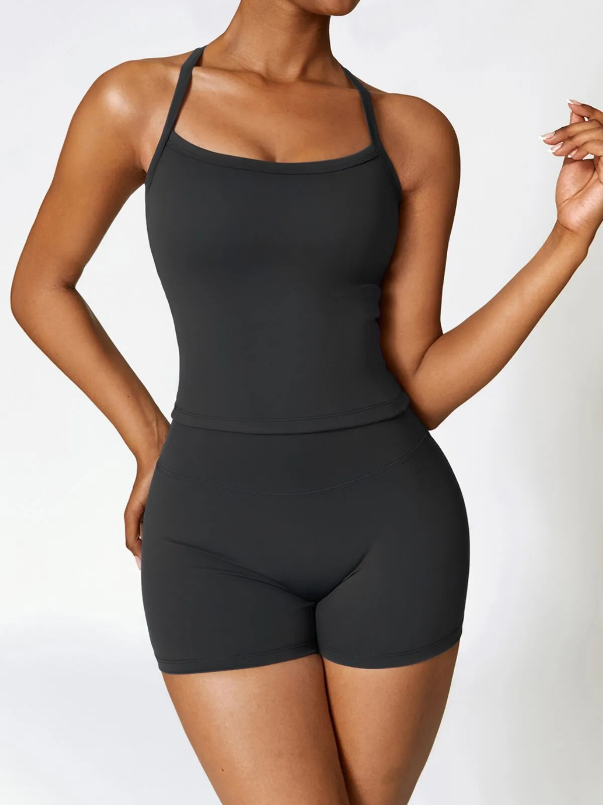 Solid Seamless Yoga High Waist Workout  Leggings, 5 of 5