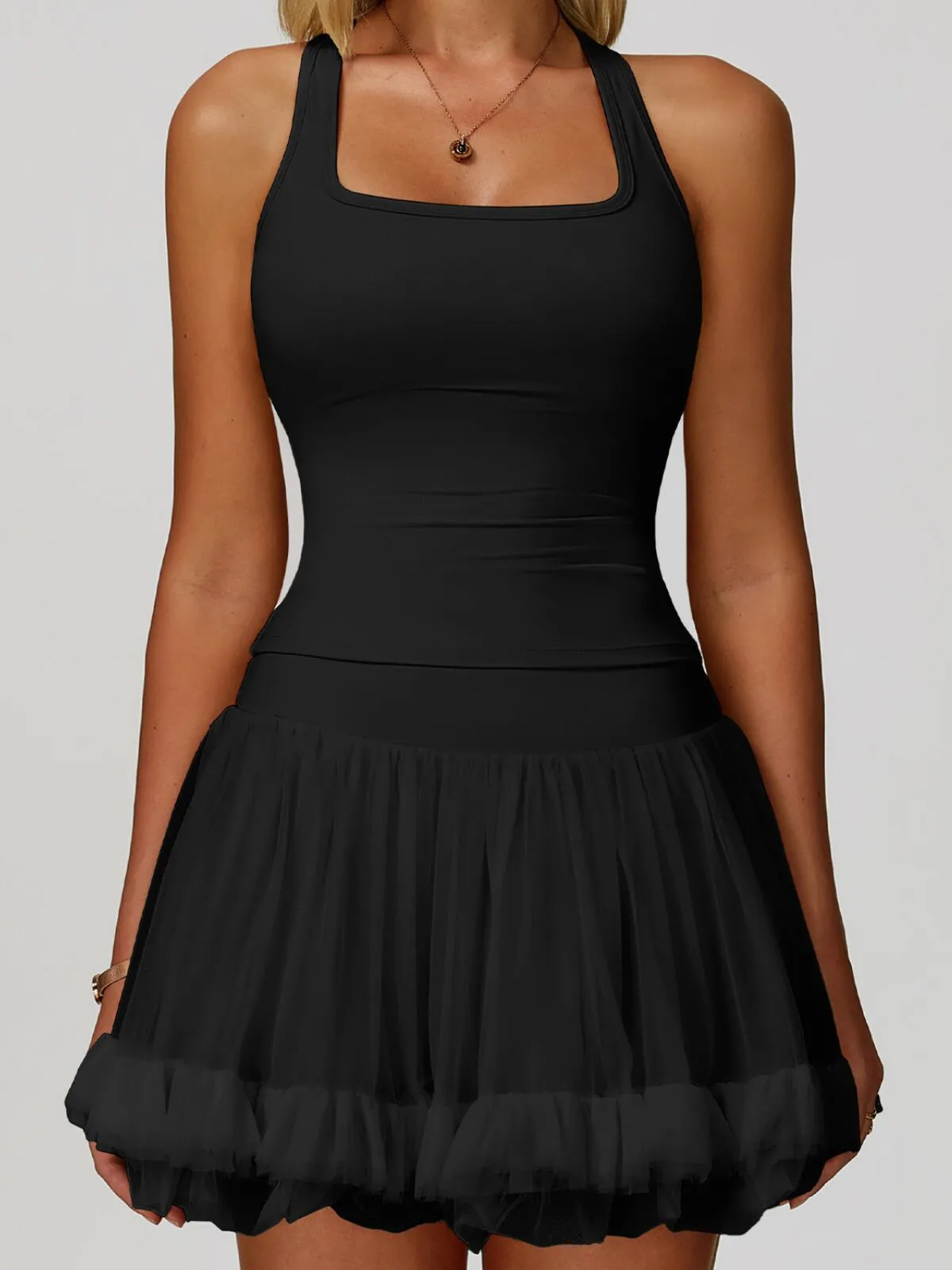 Solid Backless Suspender Quick-Dry Fitness Top for Yoga Bra Tank, 4 of 5