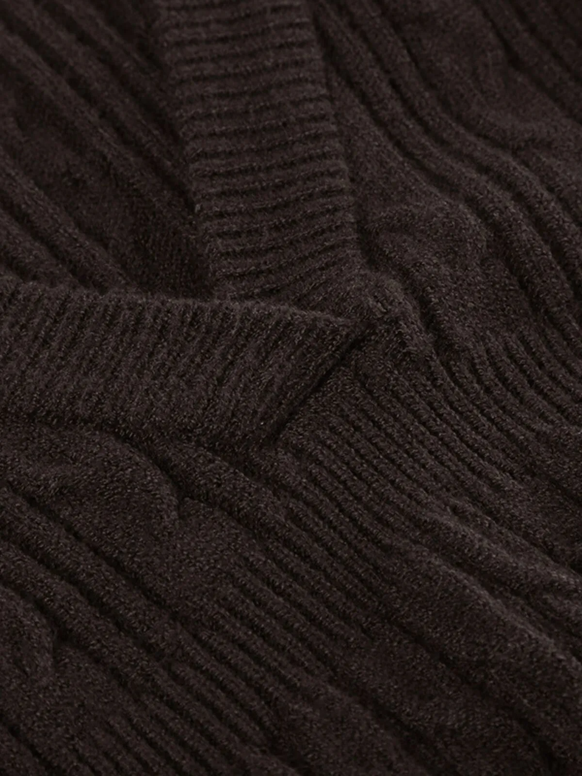 Solid V-neck Pastel Goth Soft Sweet Cute Knitted Pullover Sweater, 8 of 9