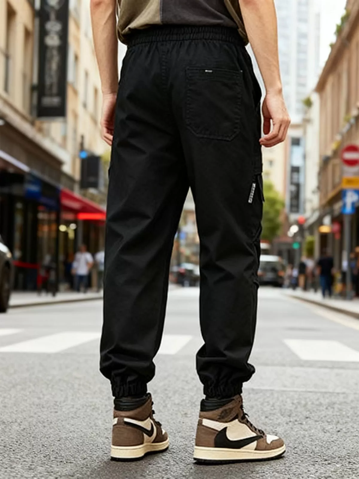 Men's Cargo Pants Multi-pocket Sports Long Overall Casual Sporty Fashion Jogger Pant, 8 of 8