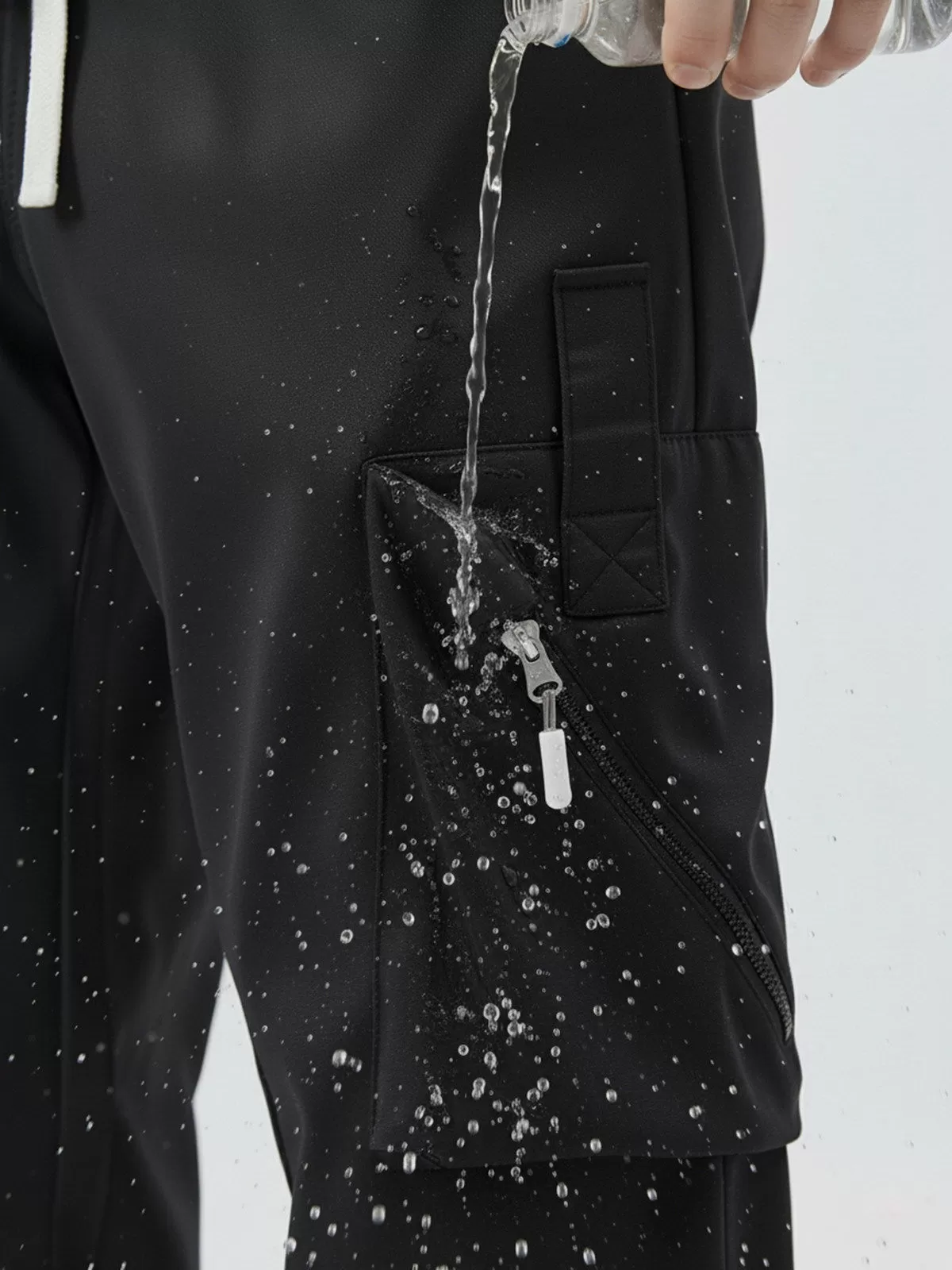 Men's Cargo Pants Multi Pockets Lightweight Ankle Length Stylish Big Pocket Design Outdoor Activities Pants, 3 of 3