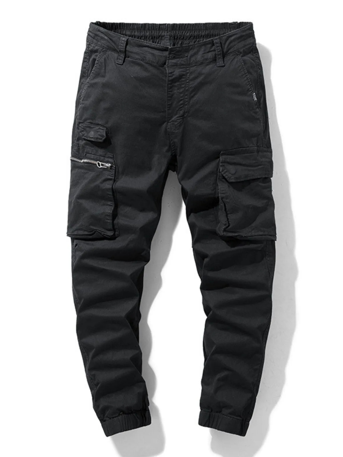 Men's Cargo Pants Fashion Work Outdoor Wear-resistant Mountaineering Trousers, 2 of 2