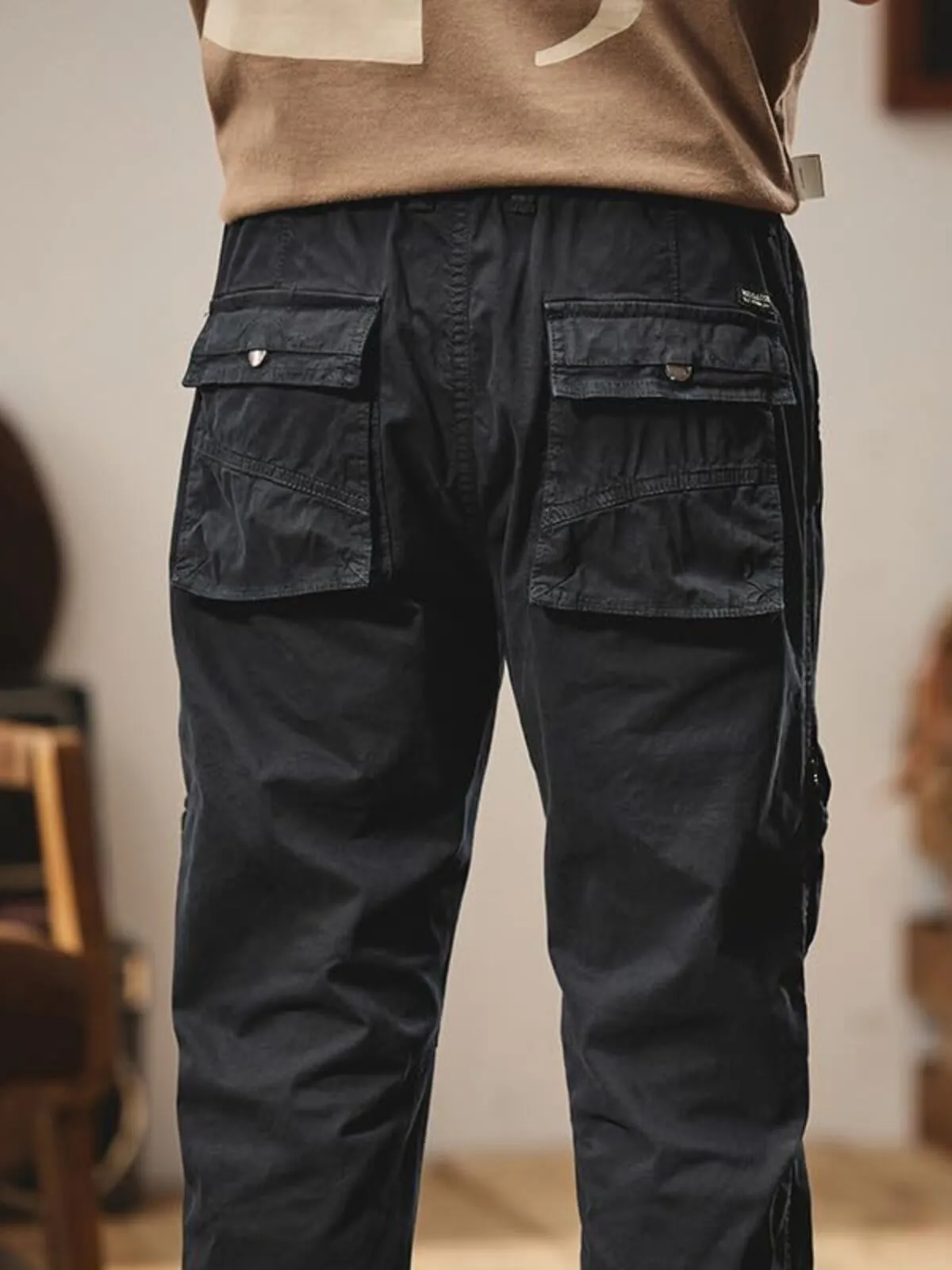 Men's Cargo Pants Tactical Hiking Lightweight Quick Dry Stretchy Outdoor Work Pants, 4 of 5