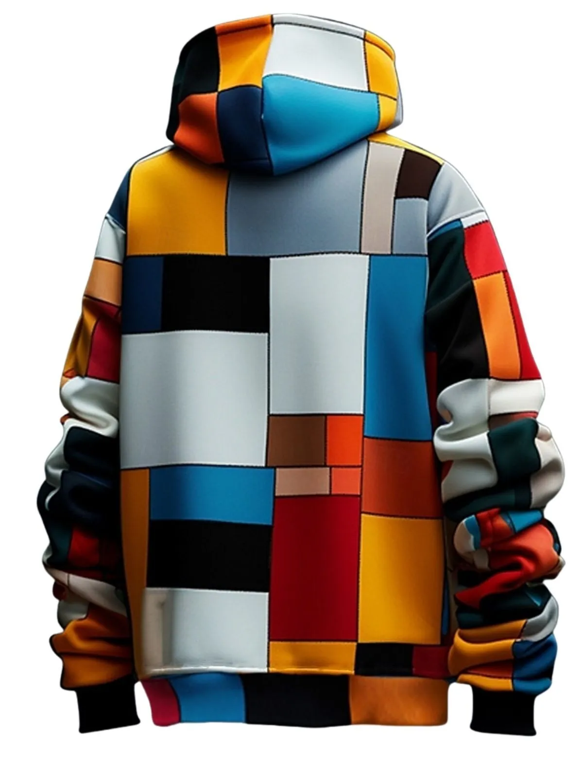 Men's Hoodie Sweatshirt Fashion Cool CrewNeck Party Holiday Streetwear Drawstring Fall Winter Designer, 2 of 2