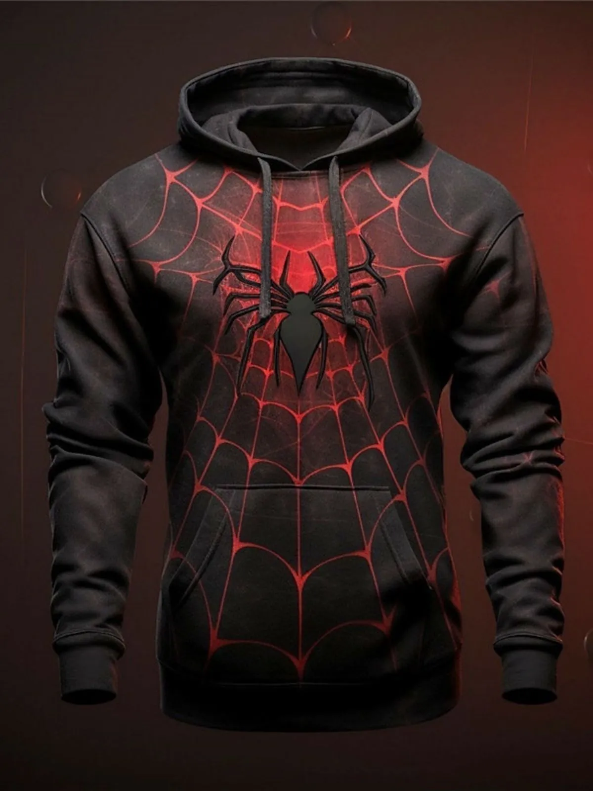 Men's Hoodies Graphic Spider Hooded Sweatshirt Fashion 3D Print Sports Outdoor Holiday Vacation Tops, 1 of 1