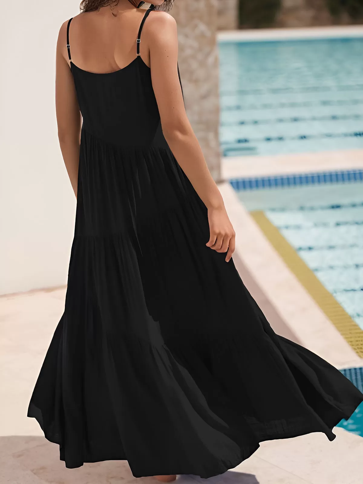 Wrinkle Flare Dress, 4 of 5