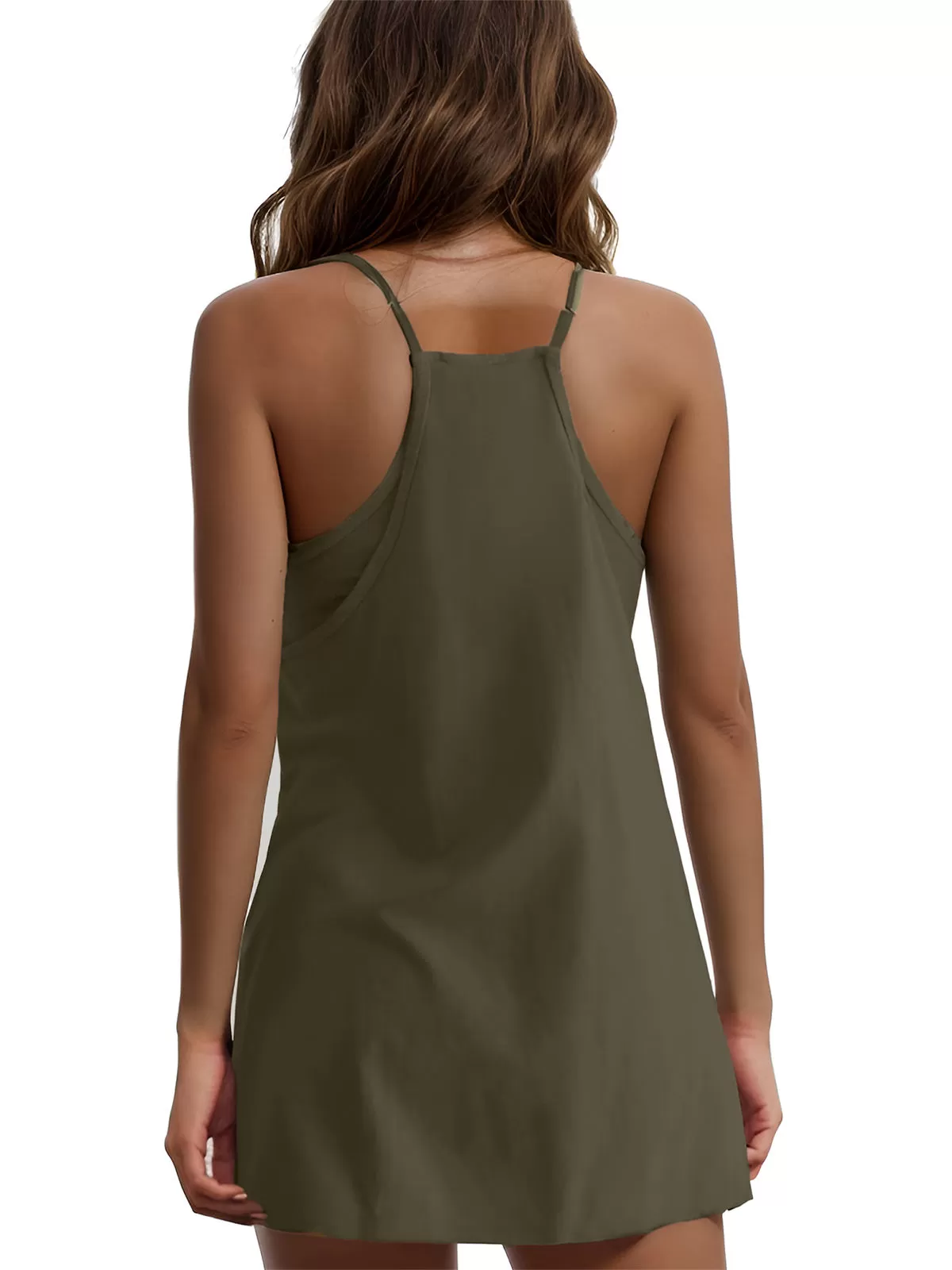 Round Neck Knit A-line Dress, 4 of 5