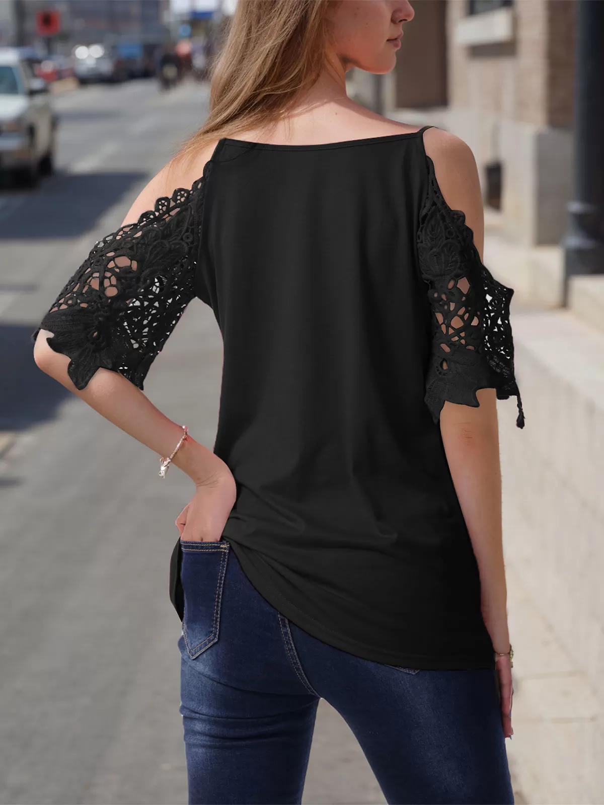 V-neck Raglan Short Sleeve T-shirt, 2 of 6