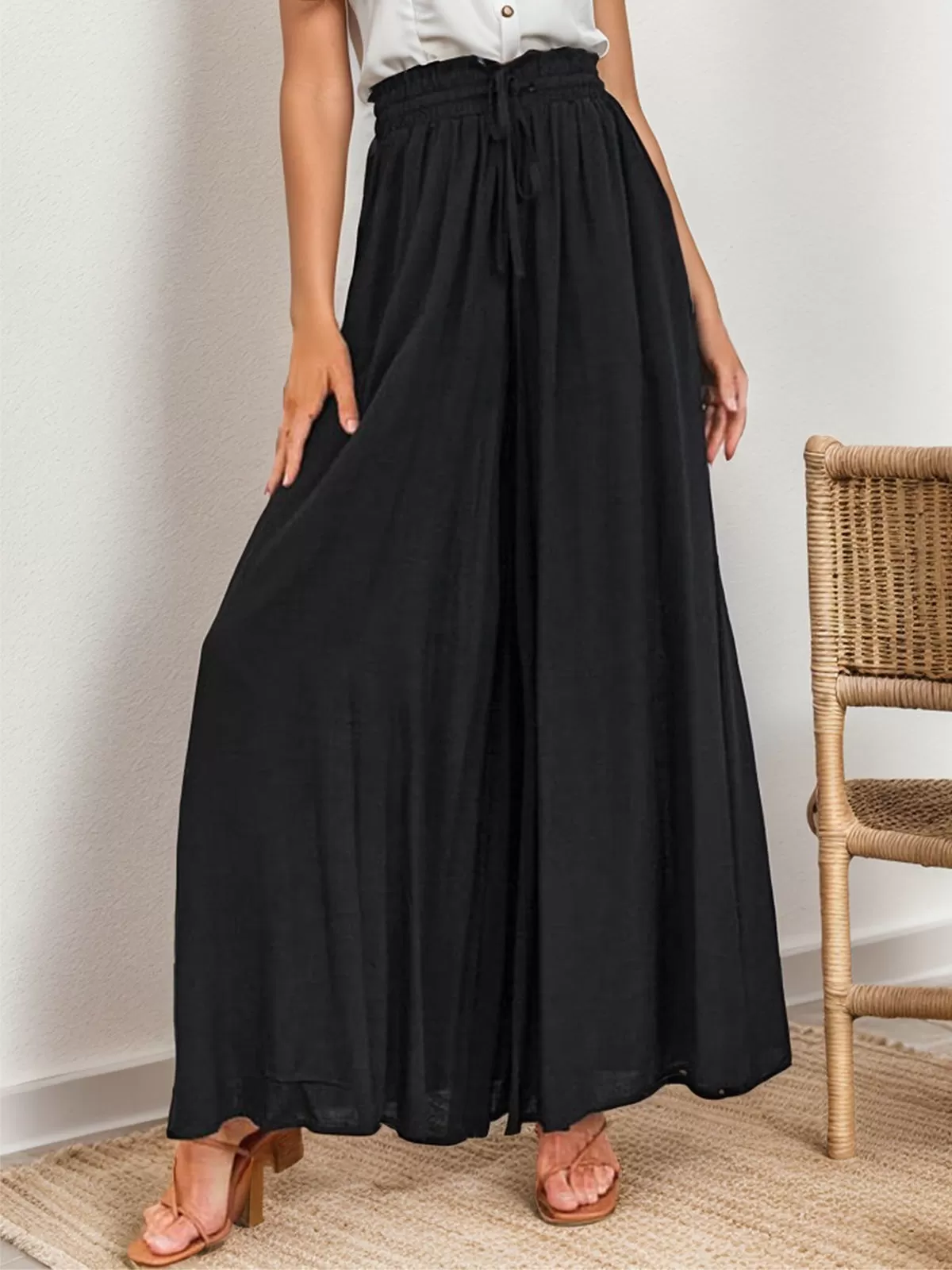 Medium Rise Palazzo Pants, 5 of 5