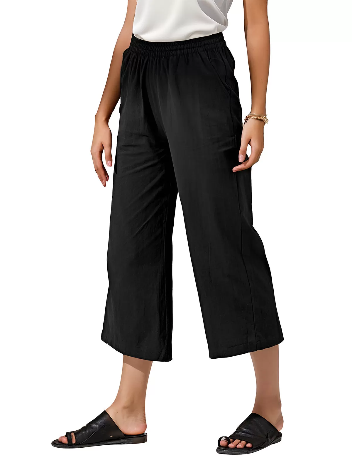 Medium Rise Straight Leg Pants, 2 of 4