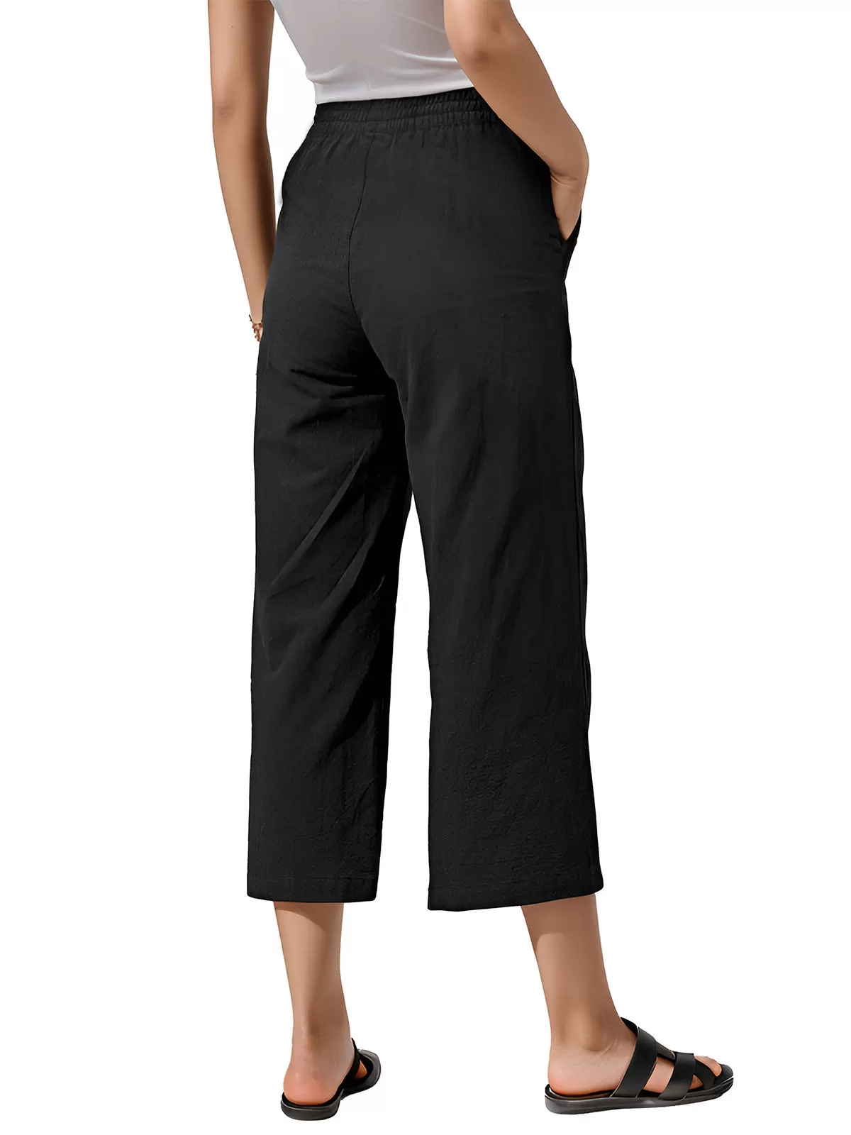 Medium Rise Straight Leg Pants, 3 of 4