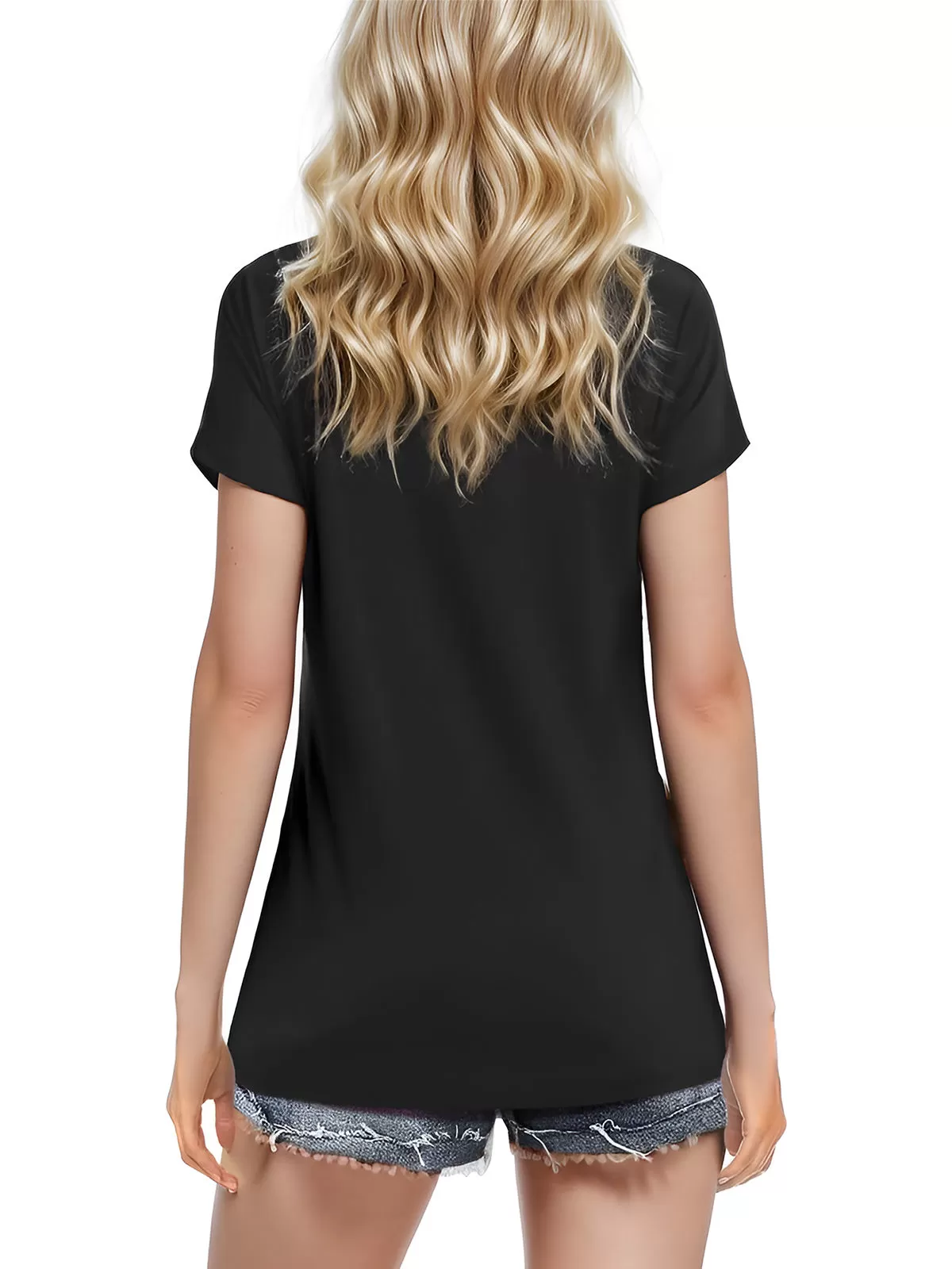 Round Neck Short Sleeve T-shirt, 4 of 5