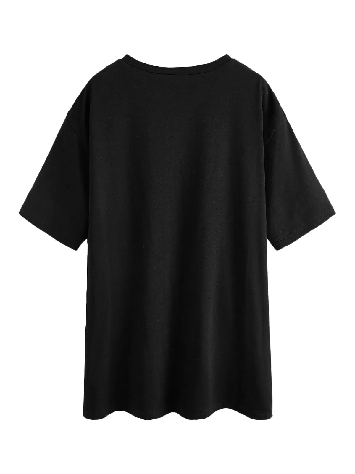 Letter Round Neck Short Sleeve T-shirt, 5 of 5