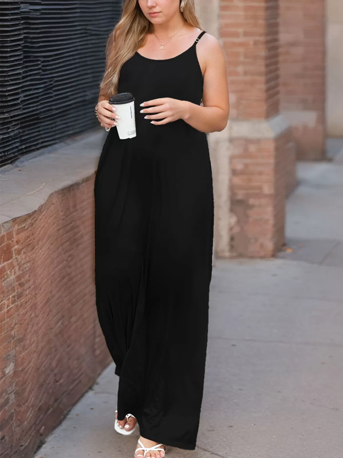 V-neck Knit A-line Dress, 3 of 6