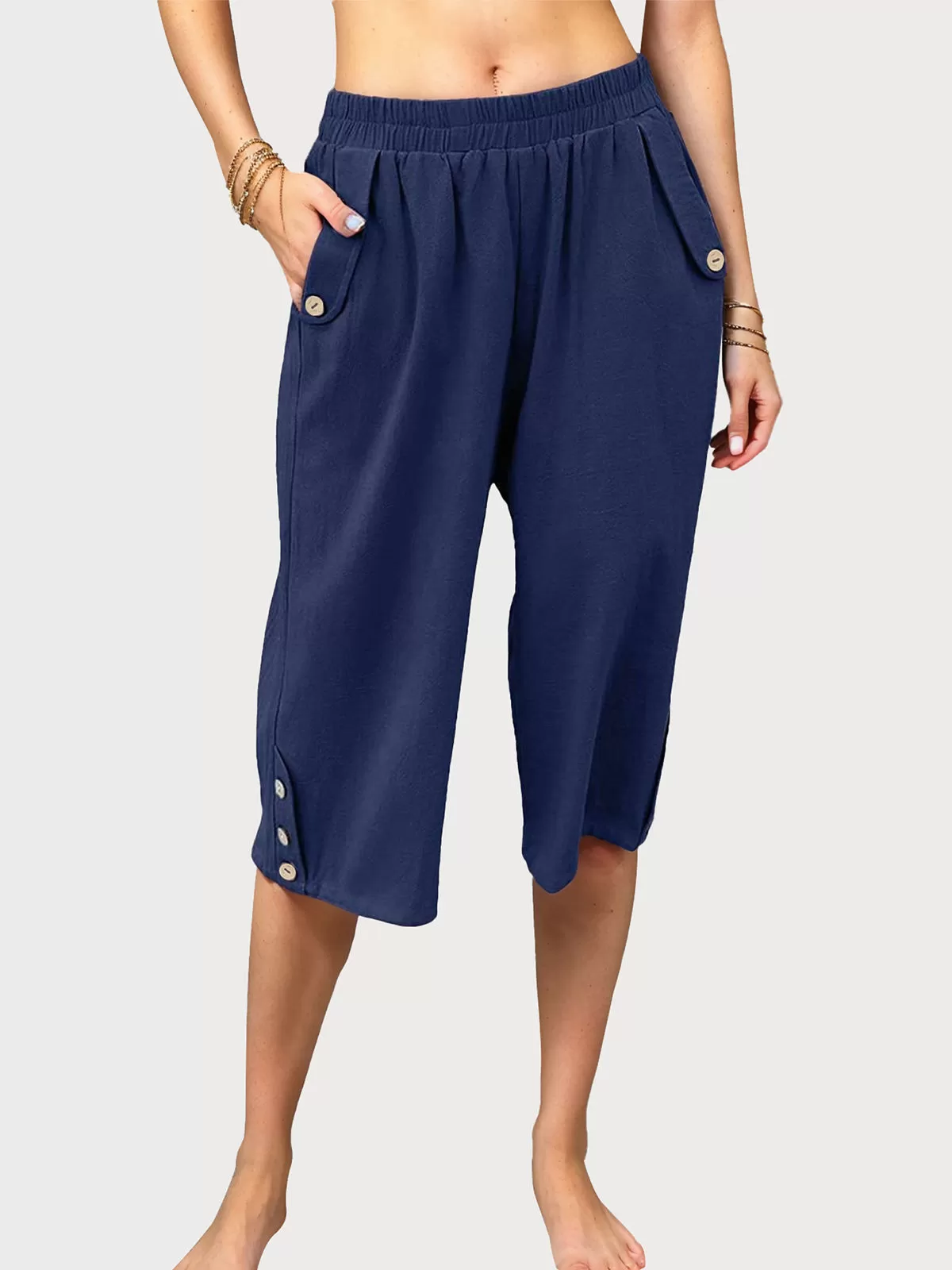 Medium Rise Straight Leg Pants, 1 of 6