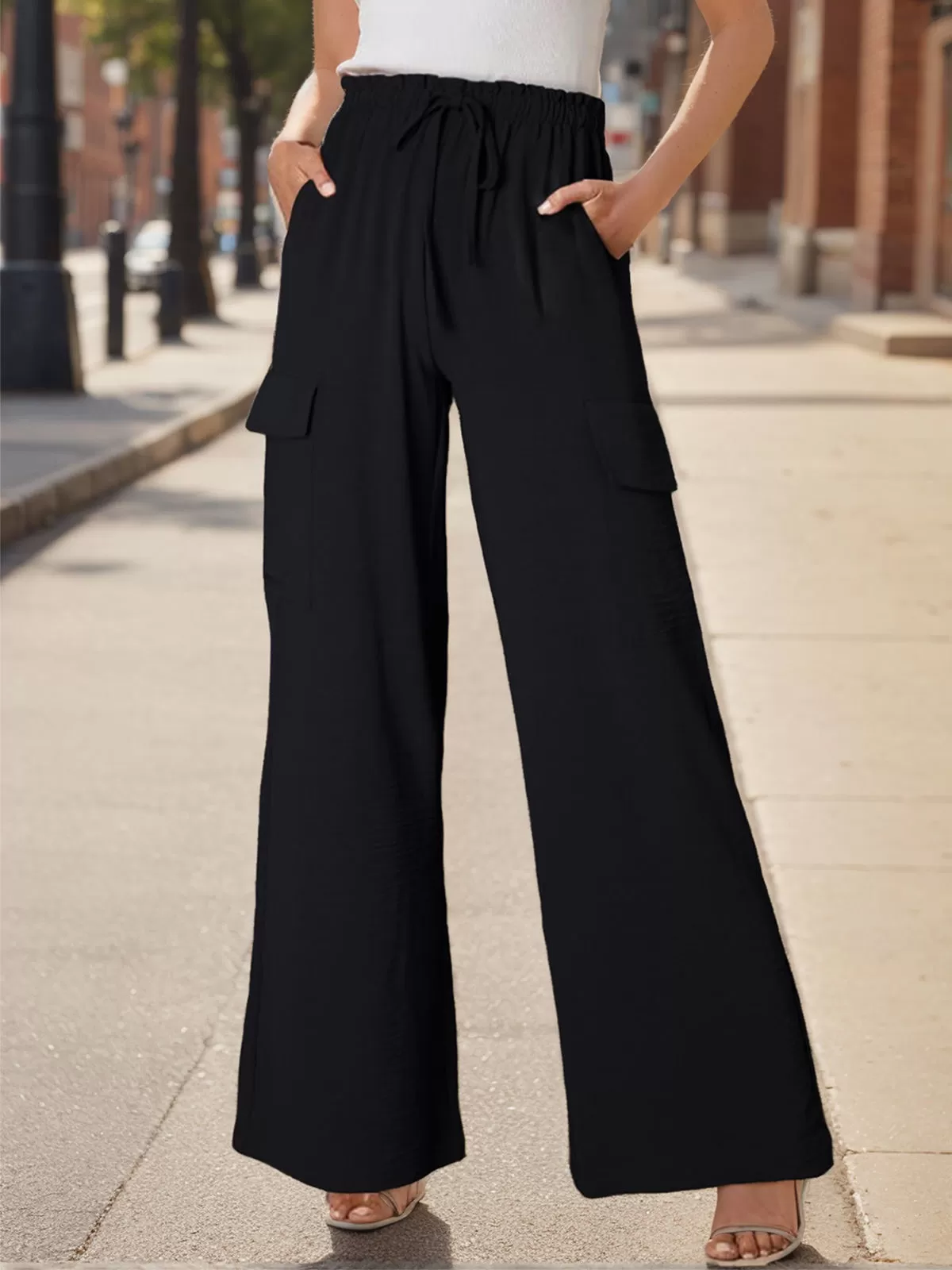 Medium Rise Palazzo Pants, 2 of 6